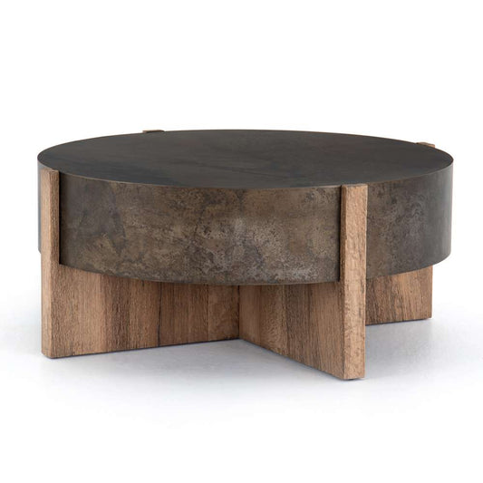 Four Hands - Bingham Coffee Table - Distressed Iron - 223619-001 veiw 1