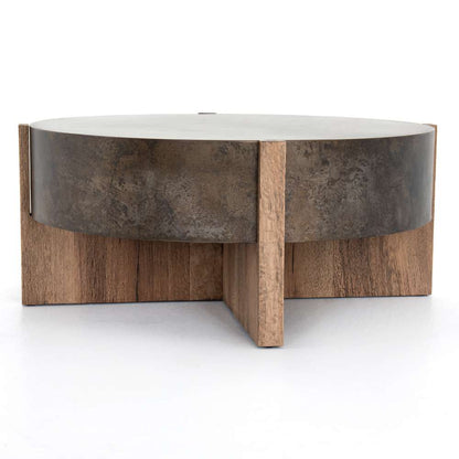 Four Hands - Bingham Coffee Table - Distressed Iron - 223619-001 veiw 2