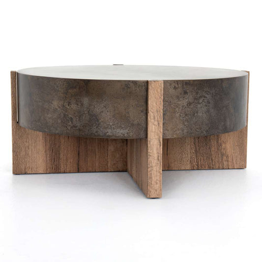 Four Hands - Bingham Coffee Table - Distressed Iron - 223619-001 veiw 2