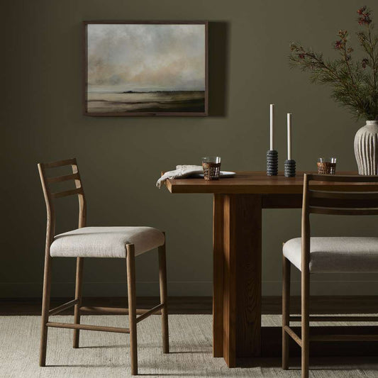 Four Hands - Bolton - Glenmore Stool-Smoked Oak-Counter - 226032-025 veiw 2