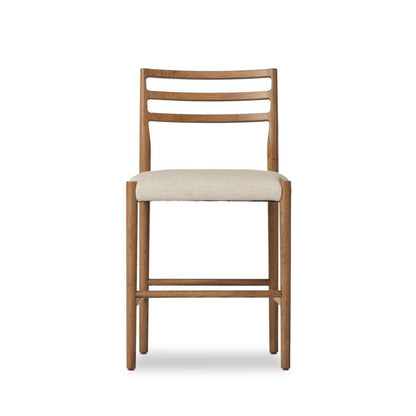 Four Hands - Bolton - Glenmore Stool-Smoked Oak-Counter - 226032-025 veiw 4