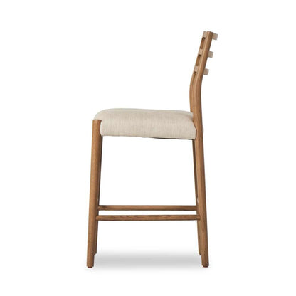 Four Hands - Bolton - Glenmore Stool-Smoked Oak-Counter - 226032-025 veiw 5