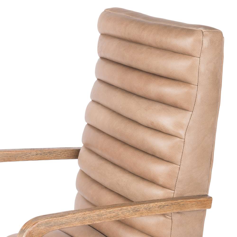 Four Hands - Bryson Channeled Desk Chair - Palermo - 230607-002 veiw 3