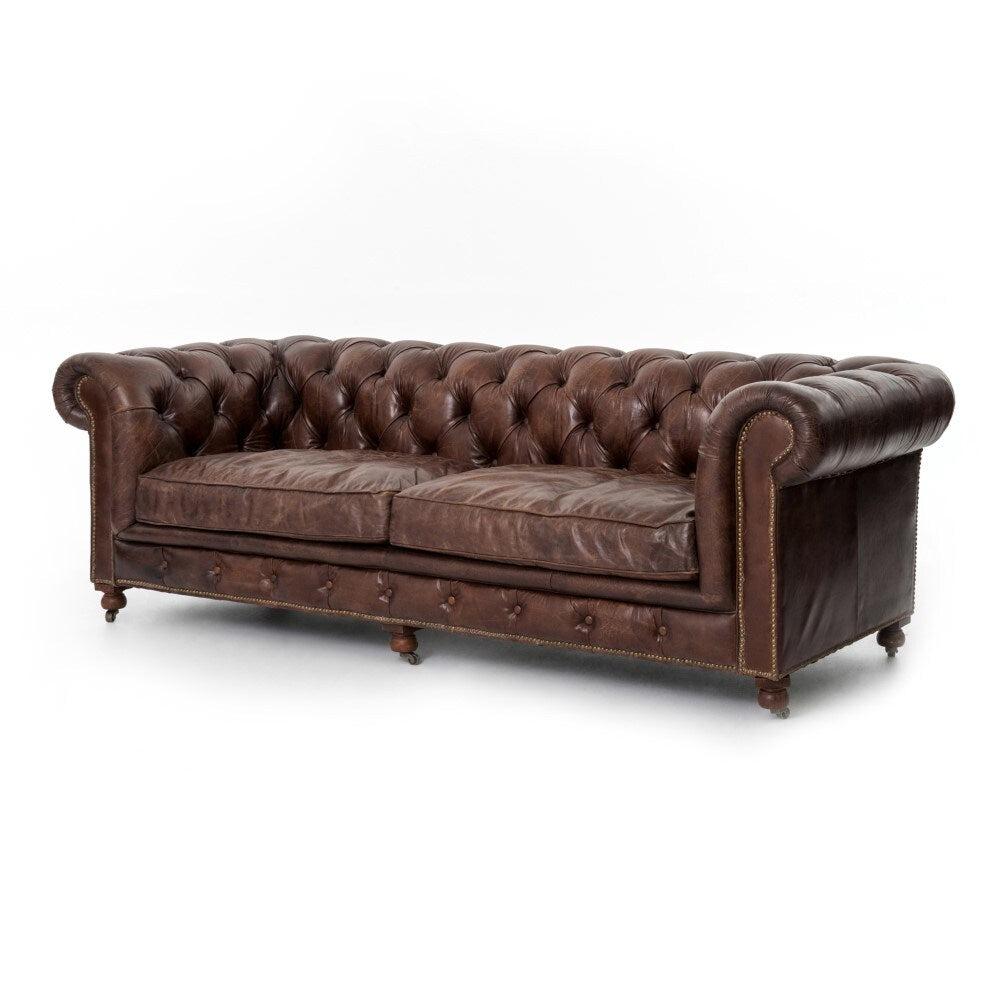 Four Hands - Conrad Sofa 96in - Cigar - CCAR-36 veiw 1