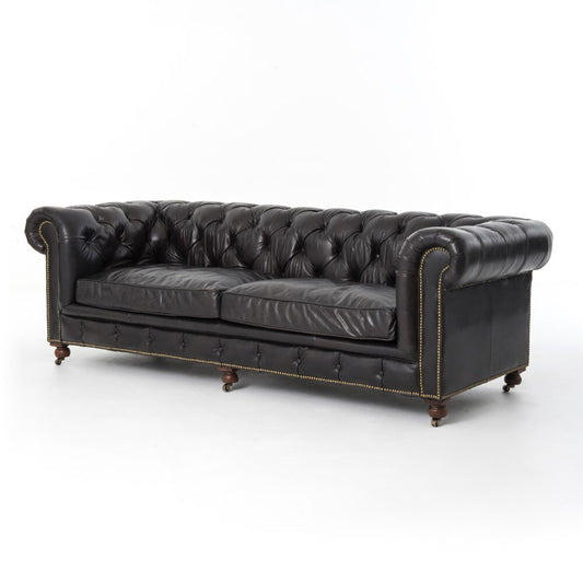 Four Hands - Conrad Sofa 96in - Rider Black - CCAR-36-OSB veiw 1