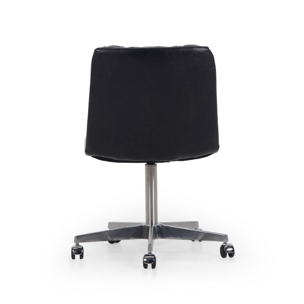 Four Hands - Malibu Desk Chair - Rider Black - 105699-011 veiw 3