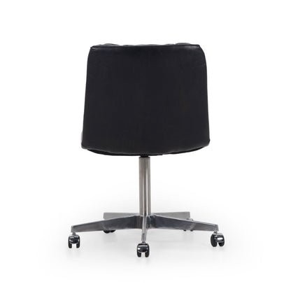 Four Hands - Malibu Desk Chair - Rider Black - 105699-011 veiw 3