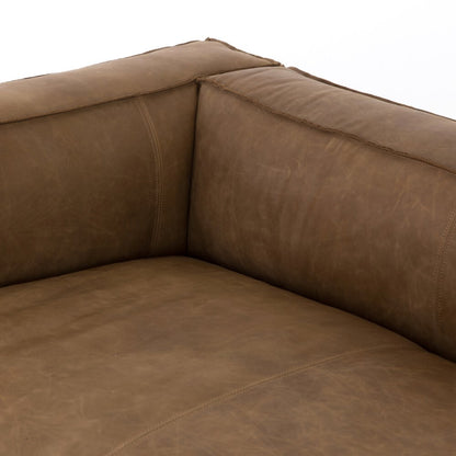 Four Hands - Nolita Reverse Stitch Sofa - 99in - Nat Wash - CCAR-010W-307 veiw 5