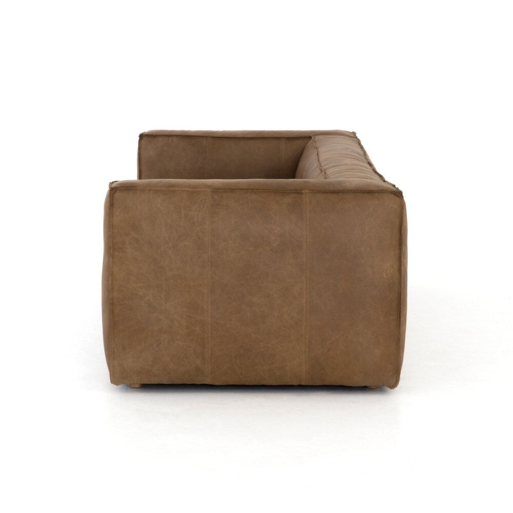 Four Hands - Nolita Reverse Stitch Sofa - 99in - Nat Wash - CCAR-010W-307 veiw 9