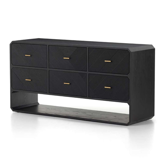 Four Hands - Caspian 6 Drawer Dresser - Black Ash - 231263-002 veiw 1