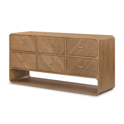 Four Hands - Caspian 6 Drawer Dresser - Nat Ash Veneer - 231263-001 veiw 1