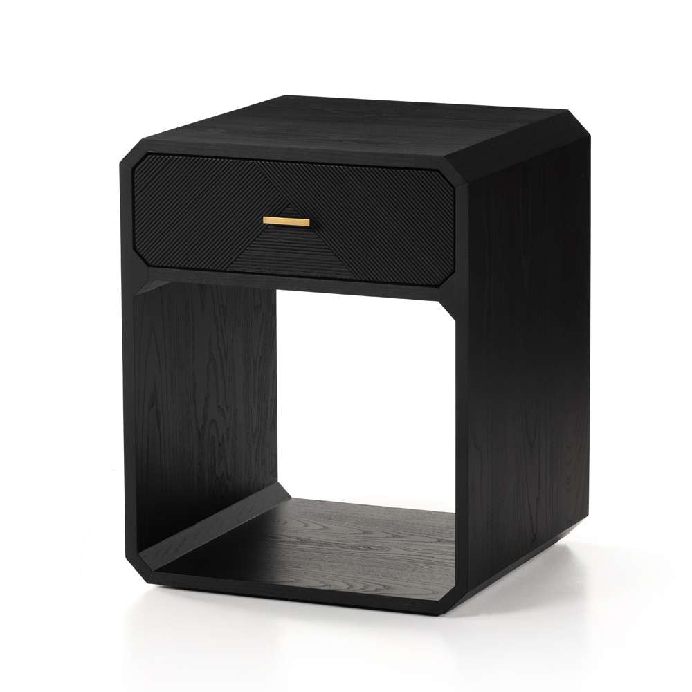 Four Hands - Caspian Nightstand - Black Ash Veneer - 231262-002 veiw 1
