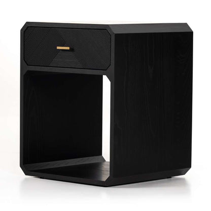 Four Hands - Caspian Nightstand - Black Ash Veneer - 231262-002 veiw 3
