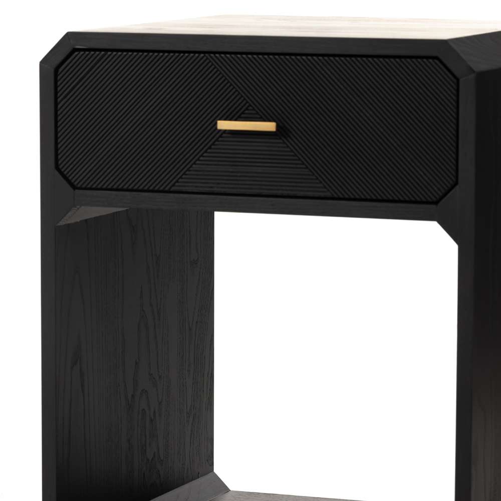 Four Hands - Caspian Nightstand - Black Ash Veneer - 231262-002 veiw 5