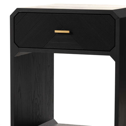 Four Hands - Caspian Nightstand - Black Ash Veneer - 231262-002 veiw 5