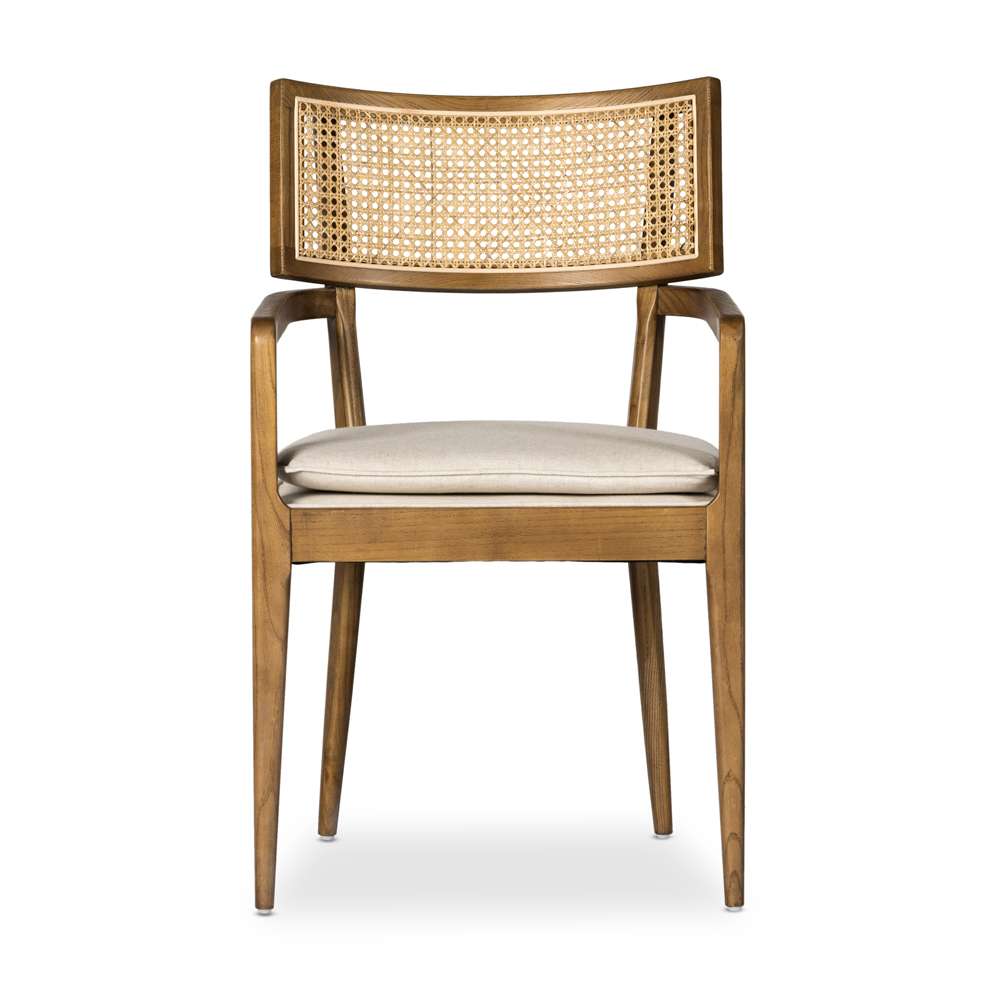 Four Hands - Caswell - Britt Dining Armchair-Savile Flax - 236133-005 veiw 7