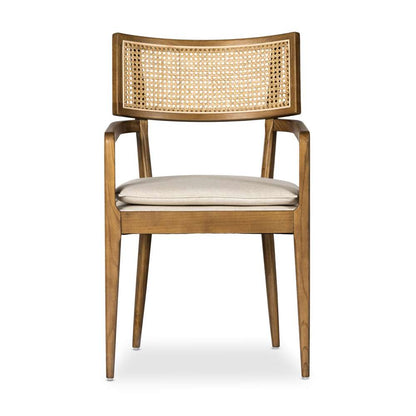 Four Hands - Caswell - Britt Dining Armchair-Savile Flax - 236133-005 veiw 7