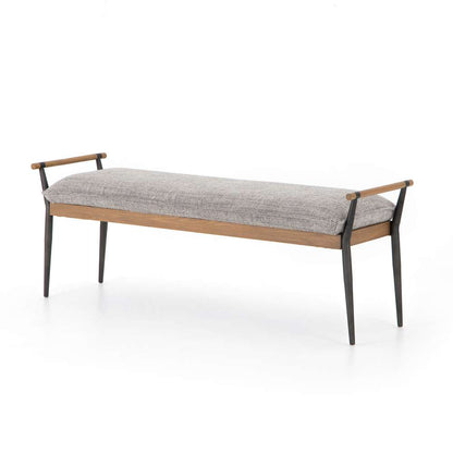 Four Hands - Charlotte Bench - Thames Raven - 108543-004 veiw 1