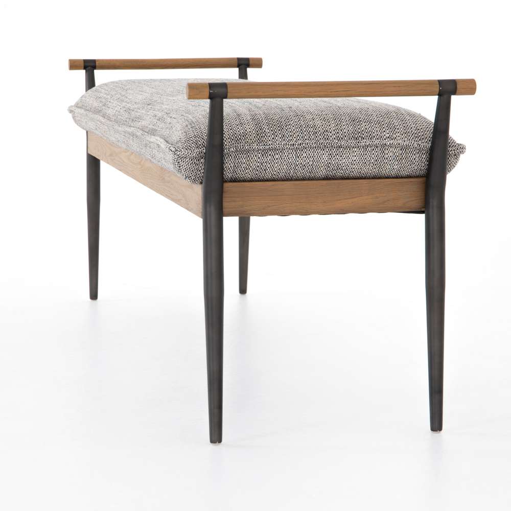 Four Hands - Charlotte Bench - Thames Raven - 108543-004 veiw 2