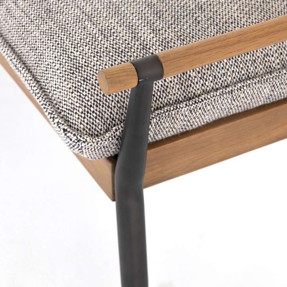 Four Hands - Charlotte Bench - Thames Raven - 108543-004 veiw 4