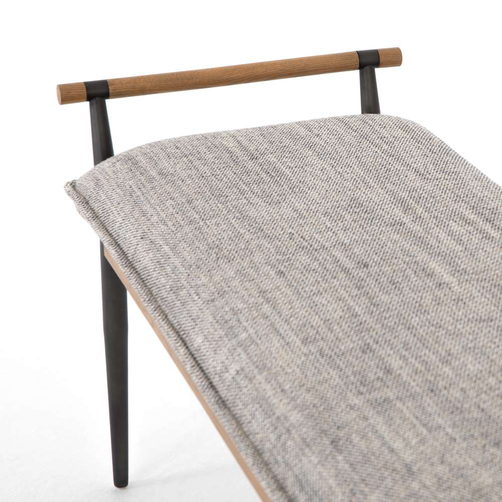 Four Hands - Charlotte Bench - Thames Raven - 108543-004 veiw 5