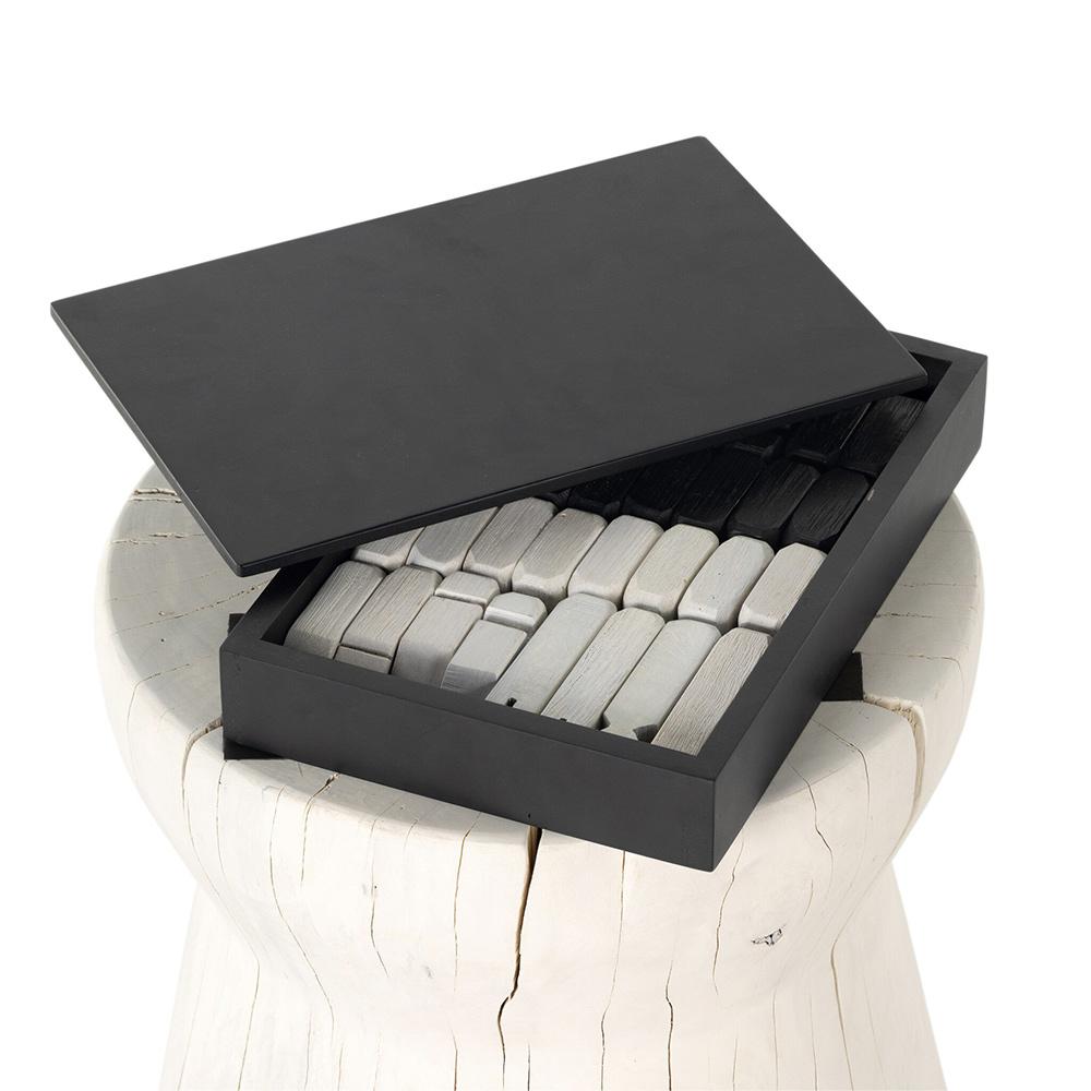 Four Hands - Chess Table - Ivory - 234277-001 veiw 6