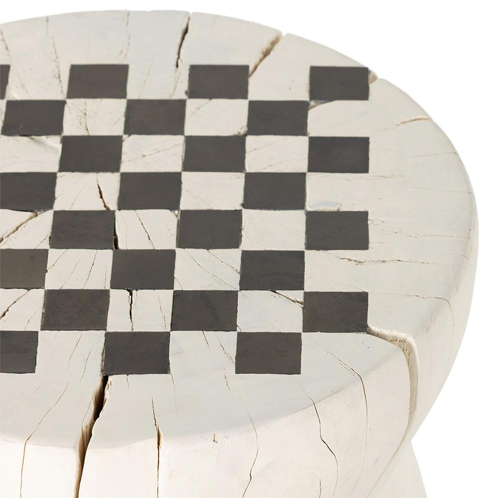 Four Hands - Chess Table - Ivory - 234277-001 veiw 9