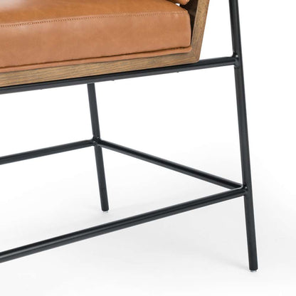 Four Hands - Crete Dining Chair - Sierra Butterscotch - 108419-004 veiw 3
