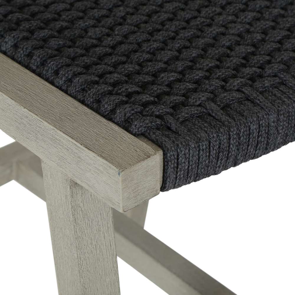 Four Hands - Delano Outdoor Counter Stool - Grey - JSOL-155 veiw 3