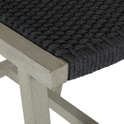 Four Hands - Delano Outdoor Counter Stool - Grey - JSOL-155 veiw 3