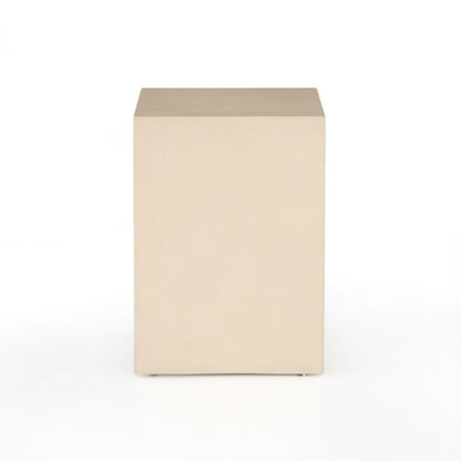 Four Hands - Hugo End Table - Parchment White - VEVR-003B veiw 8