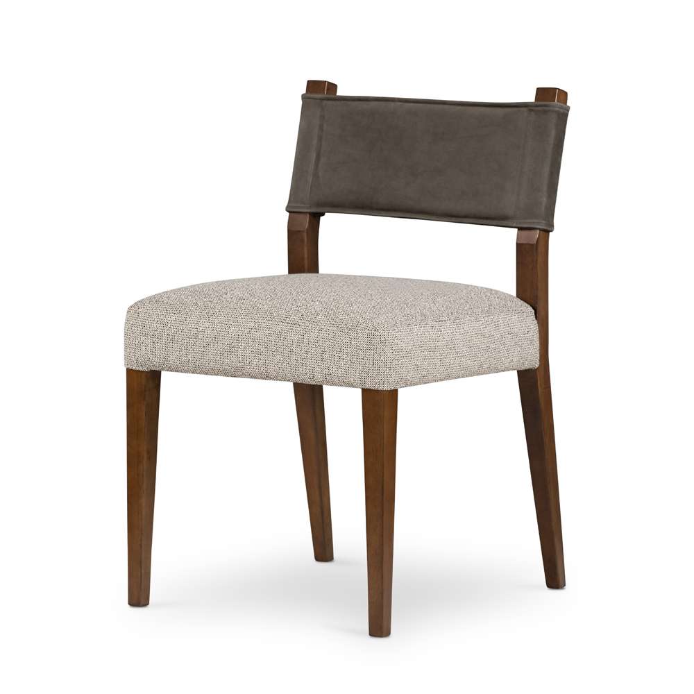 Four Hands - Ferris Dining Chair - Nubuck Charcoal - 104374-013 veiw 1
