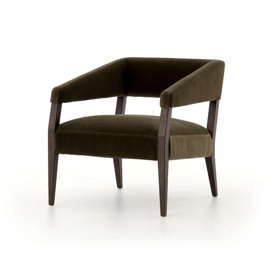Four Hands - Gary Club Chair - Surrey Olive - 105567-005 veiw 1