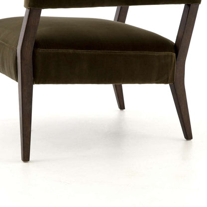 Four Hands - Gary Club Chair - Surrey Olive - 105567-005 veiw 3