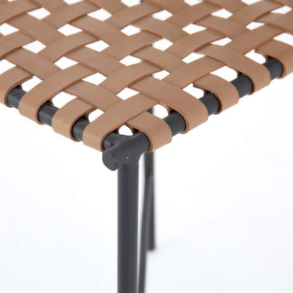 Four Hands - Garza Counter Stool - Natural Leather - 223601-004 veiw 7