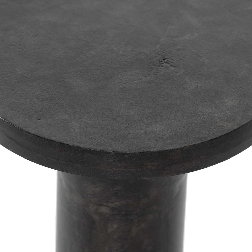 Four Hands - Gino End Table - Raw Black - 226683-001 veiw 2