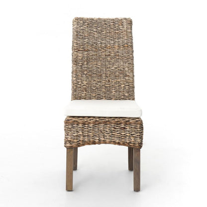 Four Hands - Banana Leaf Chair with Cushion - Grey Wash - JCHR-B1G-GRY veiw 5
