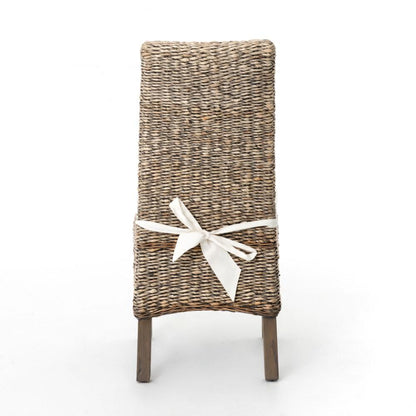 Four Hands - Banana Leaf Chair with Cushion - Grey Wash - JCHR-B1G-GRY veiw 6