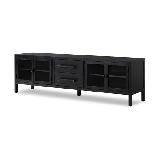 Four Hands - Haiden - Laker Media Console-Black Oak - 235937-003 veiw 1