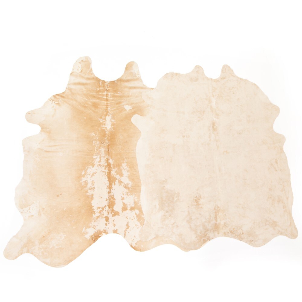 Four Hands - Harland Modern Cowhide Rug, Tan - SMAT-001 veiw 5