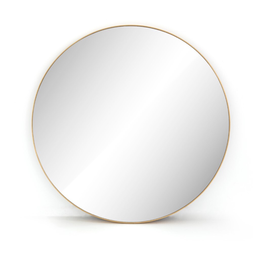 Four Hands - Bellvue Round Mirror - Polished Brass - CIMP-131 veiw 1