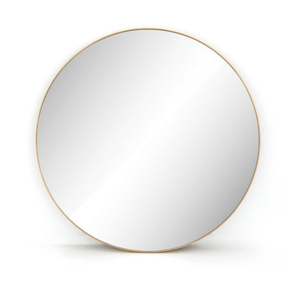 Four Hands - Bellvue Round Mirror - Polished Brass - CIMP-131 veiw 1