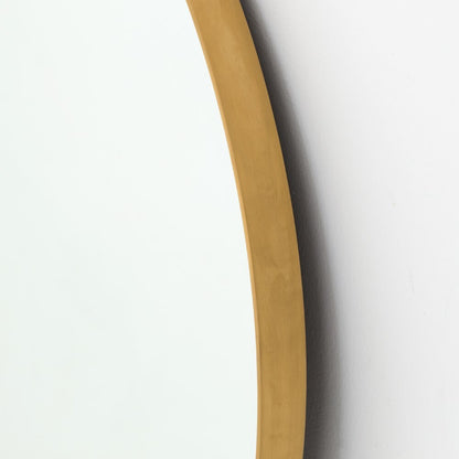 Four Hands - Bellvue Round Mirror - Polished Brass - CIMP-131 veiw 2