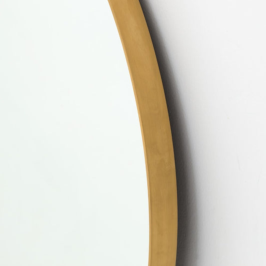 Four Hands - Bellvue Round Mirror - Polished Brass - CIMP-131 veiw 2