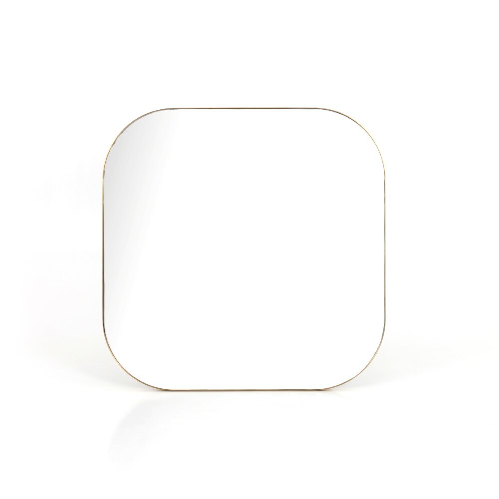 Four Hands - Bellvue Square Mirror - Polished Brass - CIMP-195 veiw 1