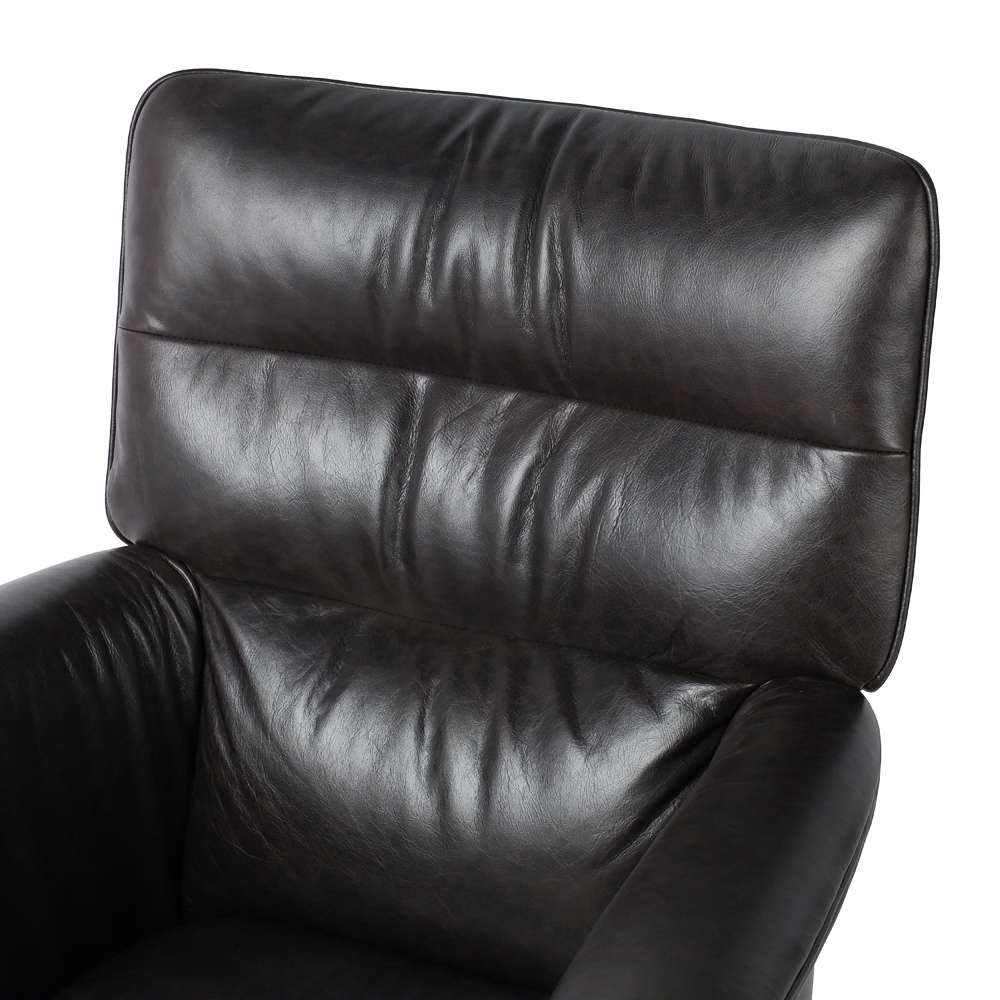 Four Hands - Humphrey Desk Chair - Sonoma Black - 227174-005 veiw 3