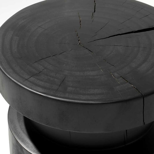 Four Hands - Inez End Table - Black Pine - 100091-002 veiw 2