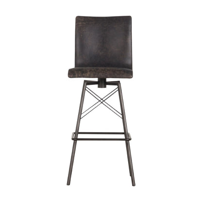 Four Hands - Diaw Bar Stool - Rialto Ebony - CIRD-D9E1-482 veiw 2