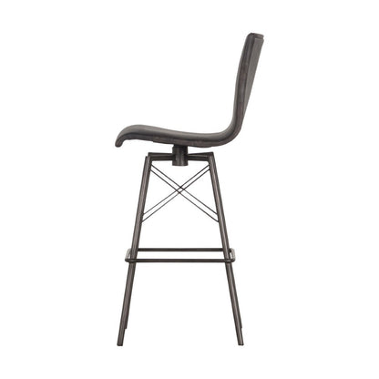 Four Hands - Diaw Bar Stool - Rialto Ebony - CIRD-D9E1-482 veiw 3