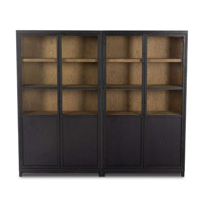 Four Hands - Irondale - Millie Panel & Glass Door Dbl Cbnt-Blck - 237536-001 veiw 4